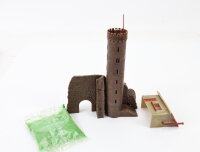 Faller H0 B-291 Gebäude Burgruine mit Kiosk