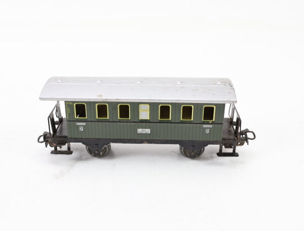 Märklin H0 4040 Personenwagen Donnerbüchse 2. Klasse 4051Stg / Blech