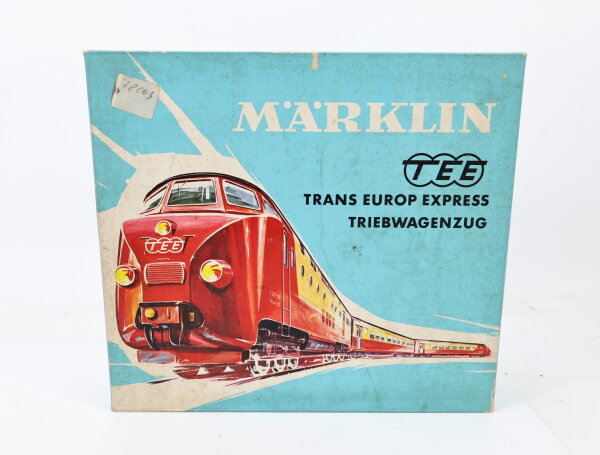 Märklin H0 3070 Dieseltriebzug-Set 3-tlg "Trans Europ Express" TEE SBB / Digital