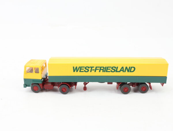 Wiking H0 530 Modellauto LKW West-Friesland Ford Sattelzug 1:87