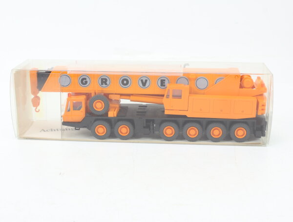 Wiking H0 40632 Modellauto Grove Autokran Radlader Orange 1:87