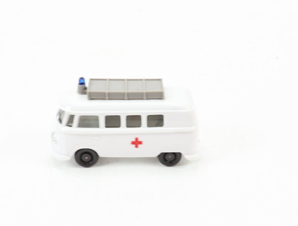 Wiking H0 1035/1B Modellauto VW T1 Bus Rotkreuz mit Aufbau alt weiß 1:87