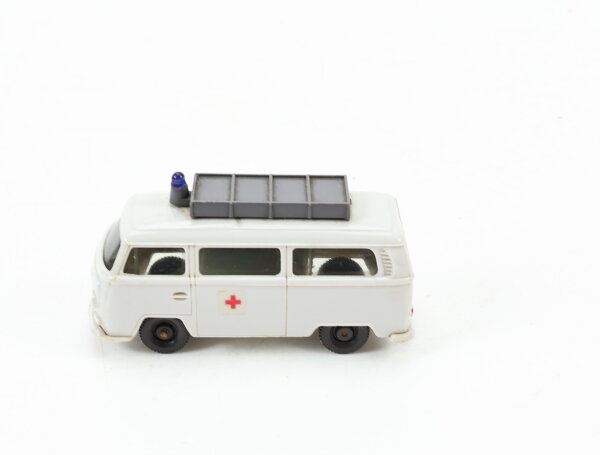 Wiking H0 1037/1BB Modellauto VW T2 Rotkreuz mit Aufbau Folie altweiß 1:87