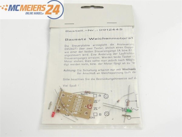 E418 0912445 Modellbahn-Bausatz Platine Weichenmotorsteuerung