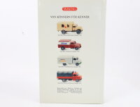 Wiking H0 990 44 55 Modellauto Set 75 Jahre Opel Blitz 1:87