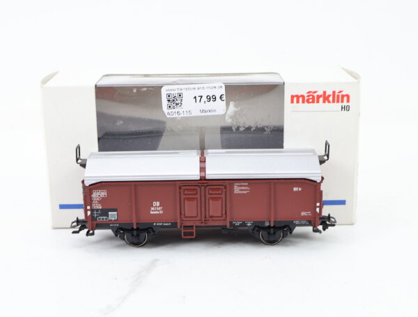 Märklin H0 46191 Güterwagen Hubschiebedachwagen 362 507 DB / NEM