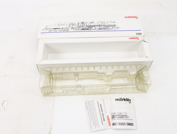 Märklin H0 3302 Leerverpackung Leerkarton OVP für Dampflok BR 53 0001 DRG