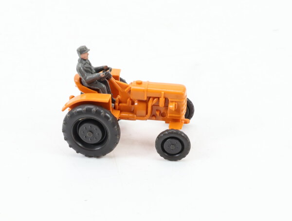 Wiking H0 490/5A Modellauto Fahr-Schlepper gelborange 1:87