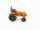 Wiking H0 490/5A Modellauto Fahr-Schlepper gelborange 1:87