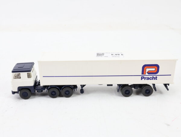 Wiking H0 520/47 Modellauto LKW Container Sattelzug Scania 111 Pracht 1:87