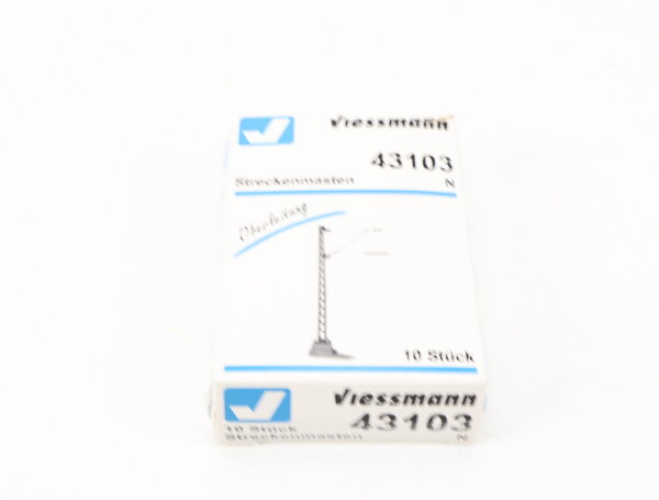 Viessmann 43103 N Streckenmasten 10 Stück / OVP