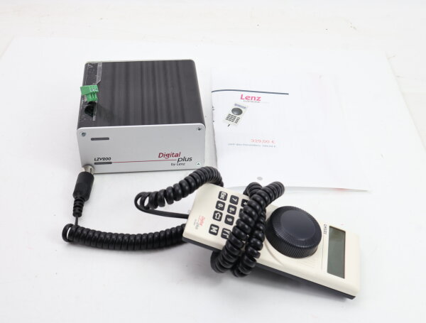 Lenz Digital Plus LZV 200/LH 101 Einsteigerset Zentrale mit Handregler