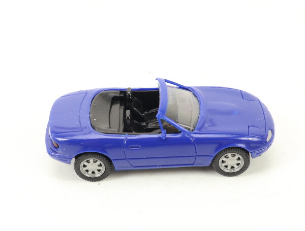 Wiking H0 1880420 Modellauto PKW Mazda MX 5 Cabrio Blau 1:87