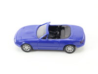 Wiking H0 1880420 Modellauto PKW Mazda MX 5 Cabrio Blau 1:87
