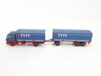 Wiking H0 036 Modellauto LKW Hanomag 17111 Transit Transport Flensburg 1:87
