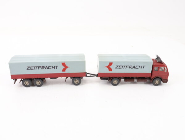 Wiking H0 Modellauto LKW Fernlastzug Mercedes Benz 1632 "Zeitfracht" 1:87