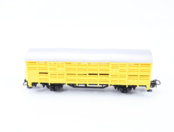 Primex H0 4594 Güterwagen Verschlagwagen gelb 398 0 220-1 DB 1:87