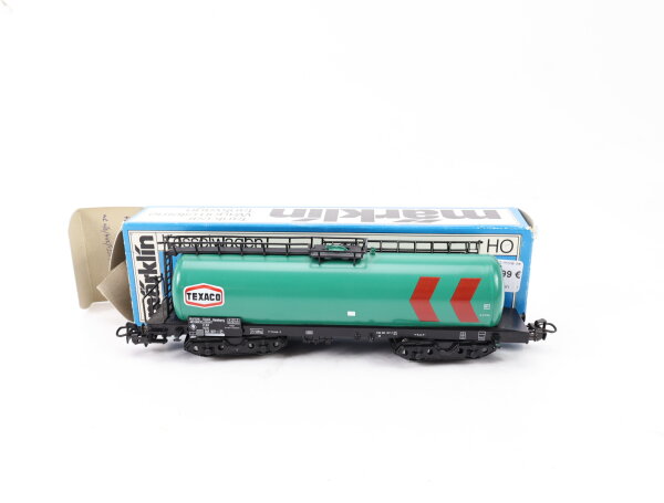 Märklin H0 4652 Güterwagen Kesselwagen "TEXACO" 005 1071-7 DB grün OVP