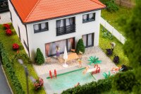 Faller H0 130648 Gebäude-Bausatz WeberHaus ModernLife Wohnhaus Einfamilienhaus