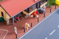 Faller H0 Straßenfolie Klinkerpflaster rot 300 x 120 mm PREMIUM