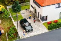 Faller H0 170317 Straßenfolie Kopfsteinpflaster grau meliert 300x120 mm PREMIUM