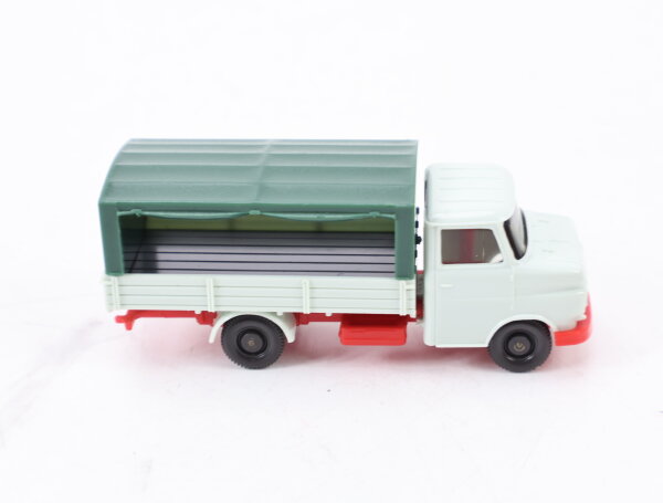 Wiking H0 604/2AC Modellauto Opel Kurzhauber orangerot~ kieferngrün 1:87