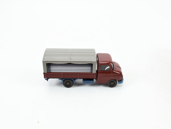 Wiking H0 603/1D Modellauto Opel Kurzhauber (schräg) rotbraun azurblau 1:87
