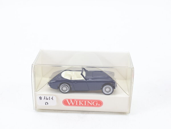 Wiking H0 816 06 23 Modellauto PKW Austin Healey 3000 Cabrio dunkelblau 1:87