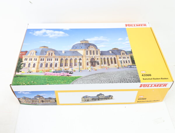 Vollmer H0 3560 43560 Gebäude Bausatz Bahnhofsgebäude Bahnhof "Baden-Baden"