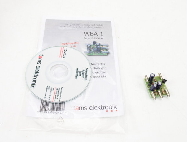 tams Conrad 53-03016-01 WBA-1 Zubehör Baustein Wechselblinker