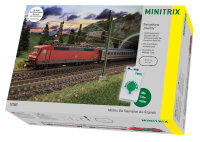 Minitrix Spur N 11150 Startpackung InterCity mit Elektrolok BR 120 + Gleise 1:160