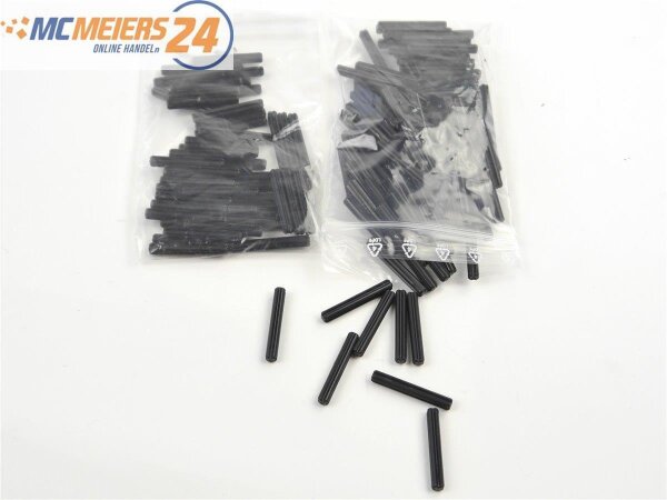 E320 LEGO Technic 4519 150x Zubehör Kreuz-Achse 3L schwarz  4 Noppen 3 cm