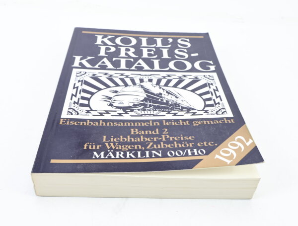 Kolls Katalog Preiskatalog Märklin H0/00 Band 2/ Ausgabe 1992