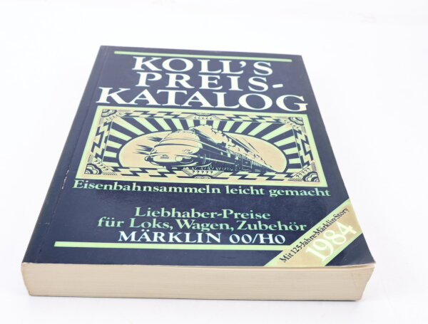 Kolls Kompakt Katalog Märklin Preiskatalog H0/00 Ausgabe 1984