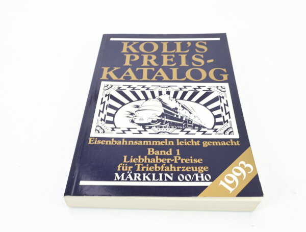 Kolls Spur H0/00 Kompakt Katalog Märklin Preiskatalog  Band 1 Ausgabe 1993