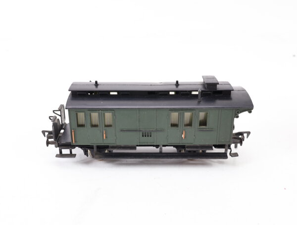 Fleischmann H0 1403 Personenwagen Packwagen Postwagen / Licht