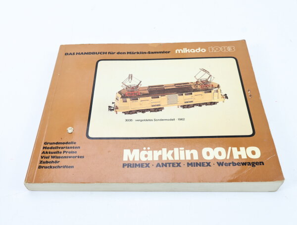 mikado Buch Das Handbuch für den Märklin-Sammler Ausgabe 1983