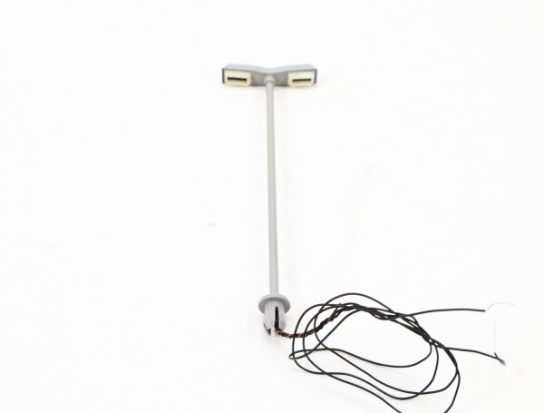 Viessmann 6097 H0 Straßenleuchte modern, doppelt, 2 LEDs weiß