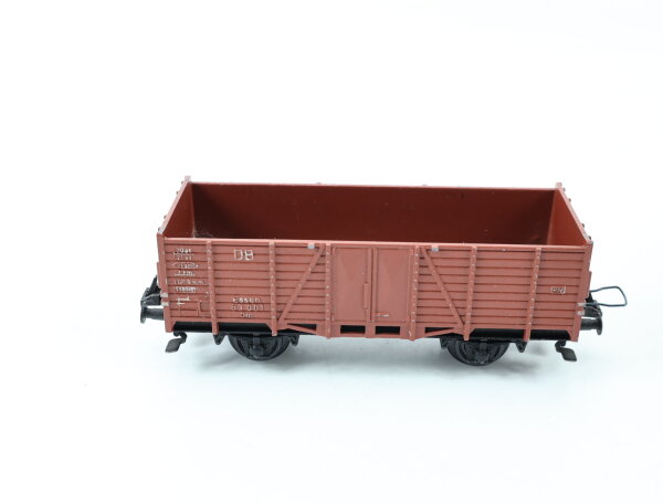 Trix Express H0 3414 offner Güterwagen Hochbordwagen 63 001 DB / Guss