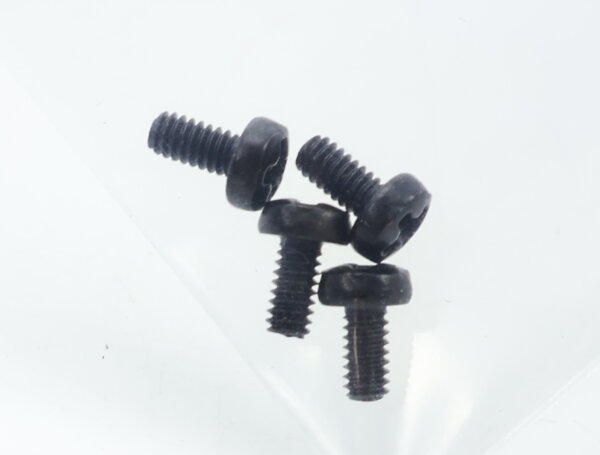 E1641 Fleischmann H0 704404 4x Ersatzteil Linsenschraube M2x4-4,8 mm