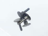 E1641 Fleischmann H0 754015 4x Ersatzteil Puffer flach...