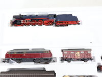 Märklin H0 29845 Startset 36-tlg. Dampflok + Güterzug + C-Gleis / Digital Rauch