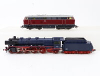 Märklin H0 29845 Startset 36-tlg. Dampflok + Güterzug + C-Gleis / Digital Rauch