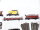 Märklin H0 29845 Startset 36-tlg. Dampflok + Güterzug + C-Gleis / Digital Rauch