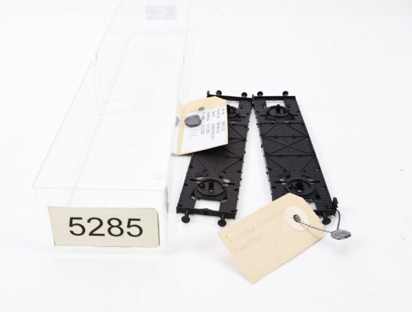 E1641 Fleischmann H0 5285 2x Prototyp Handmuster Fahrwerk DB/DR / Plombe