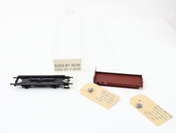 E1641 Fleischmann H0 81 5253 Prototyp Handmuster Wagenaufbau Fahrwerk / Plombe