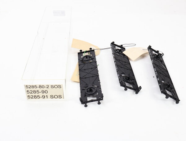 E1641 Fleischmann H0 80/90/91 5285 2x Prototyp Handmuster Fahrwerk / Plombe