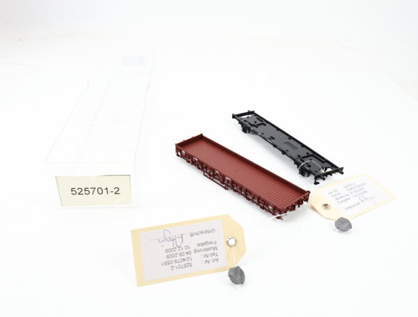 E1641 Fleischmann H0 525701 Prototyp Handmuster Wagenaufbau Fahrwerk / Plombe