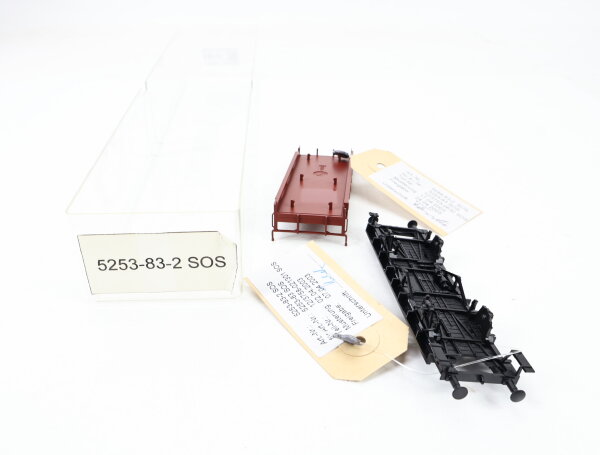 E1641 Fleischmann H0 83 5253 Prototyp Handmuster Wagenaufbau Fahrwerk / Plombe