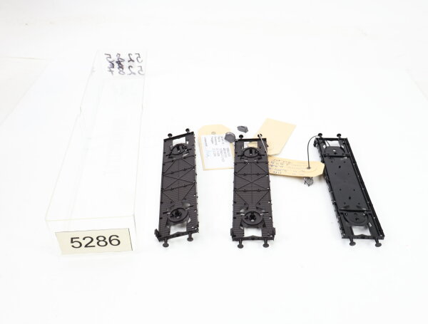 E1641 Fleischmann H0 5286 / aus 86 4580 3x Prototyp Handmuster Fahrwerk / Plombe